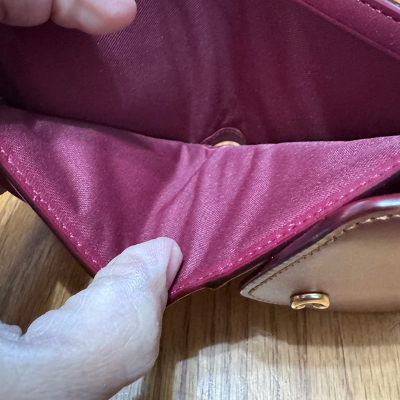 Coach Brown and Tan Women's Wallet - Picture 4 of 6